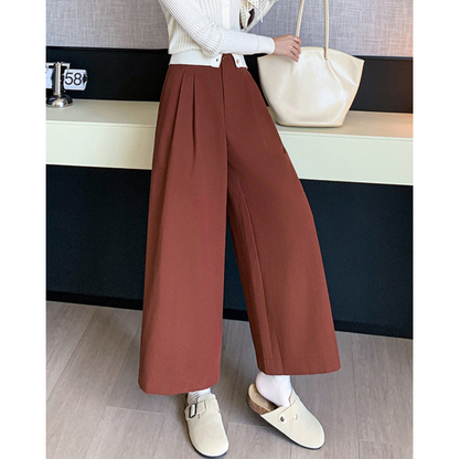 Mara Ease Crop Pleat Pants