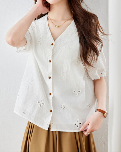 Flora Light Garden Blouse