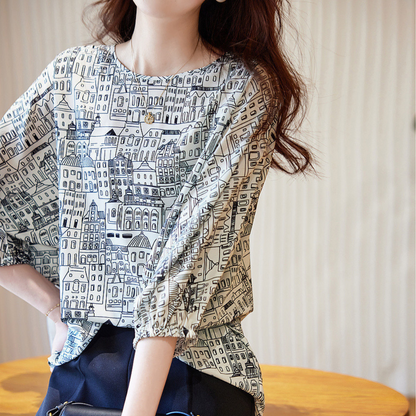 Vera Sketch City Blouse