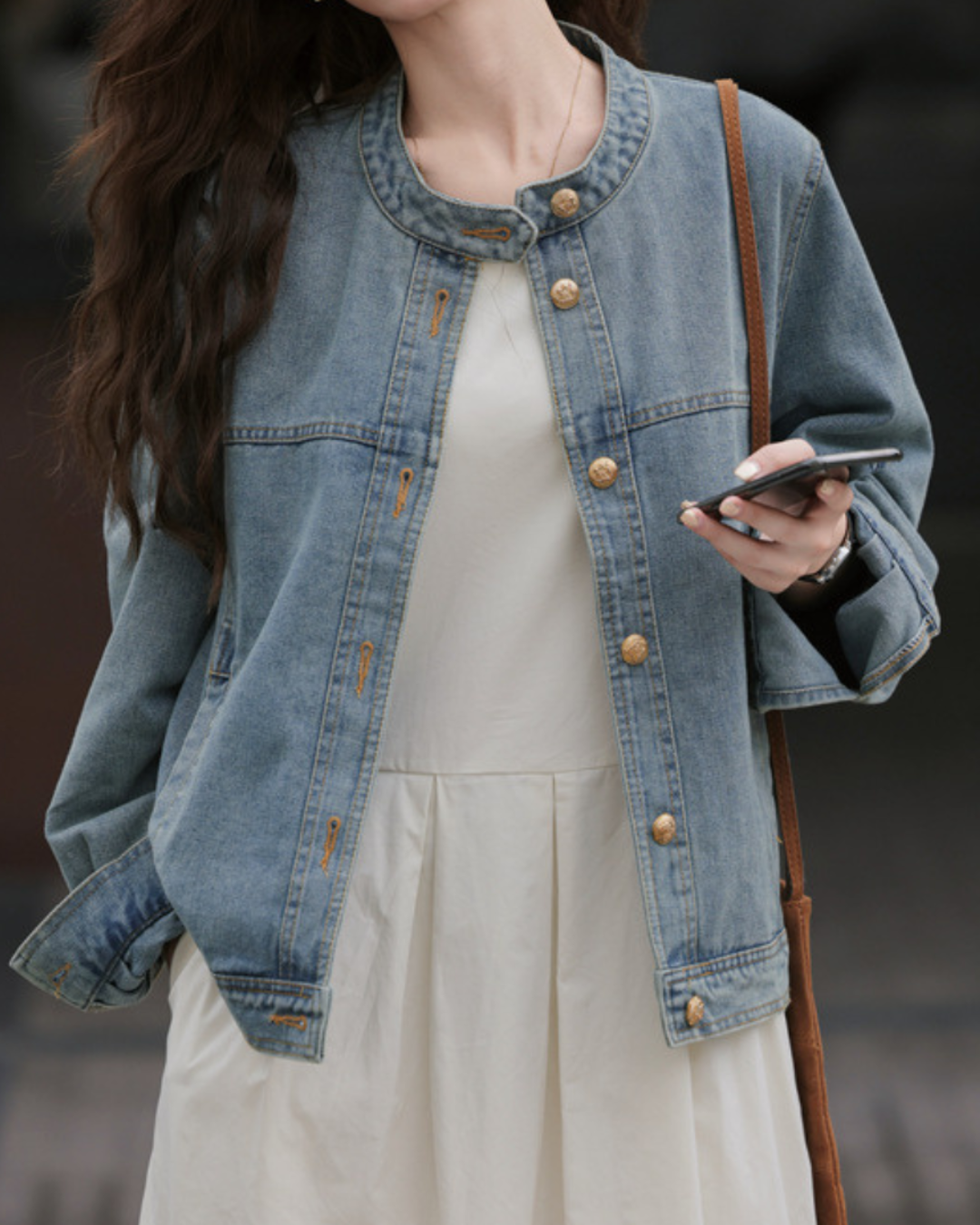 Mira Gentle Edge Denim Jacket