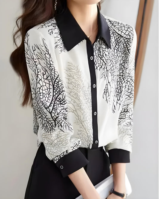 Selene Whisper Line Blouse