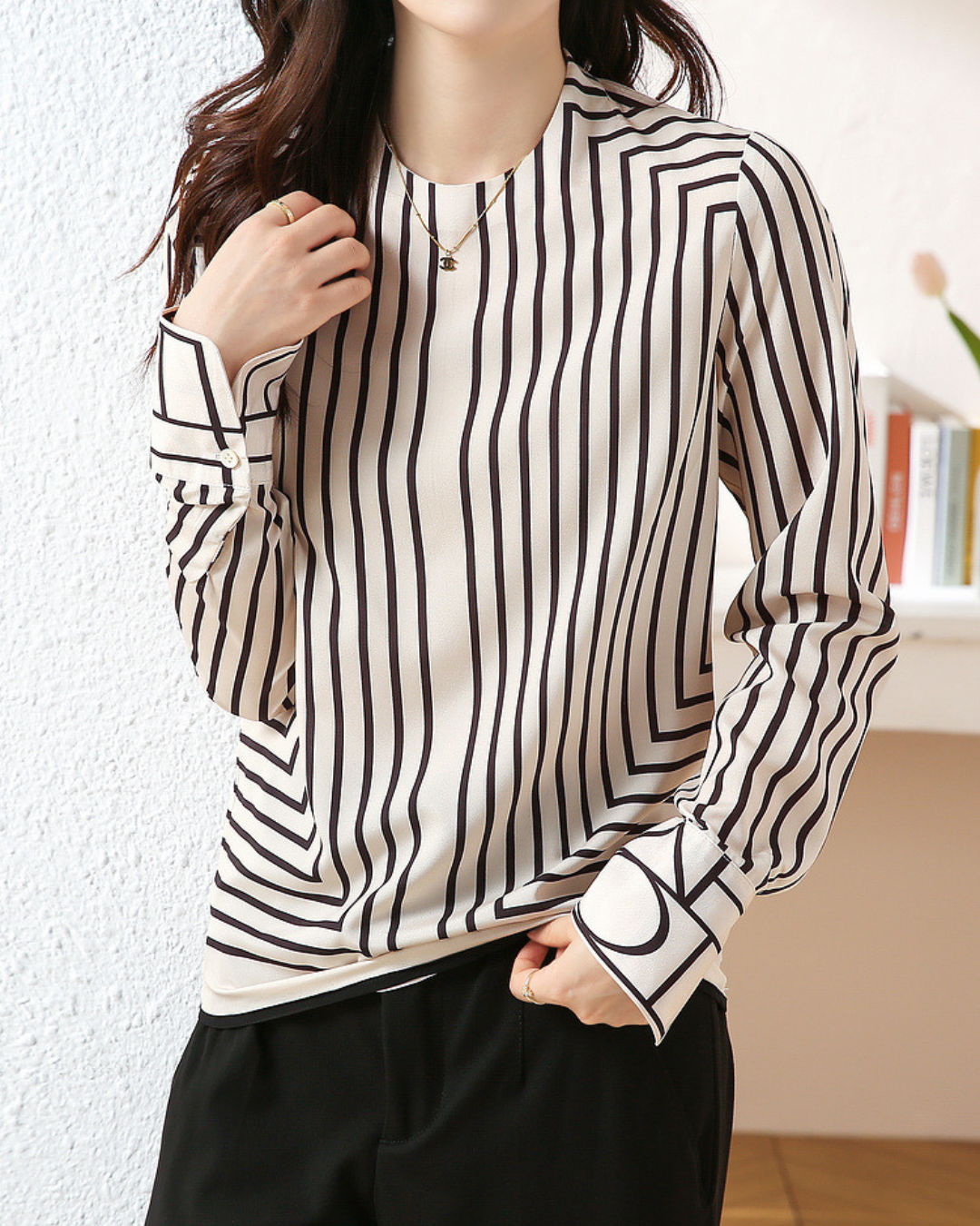 Linea Ease Stripe Shirt