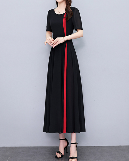 Vera Flow Contrast Dress