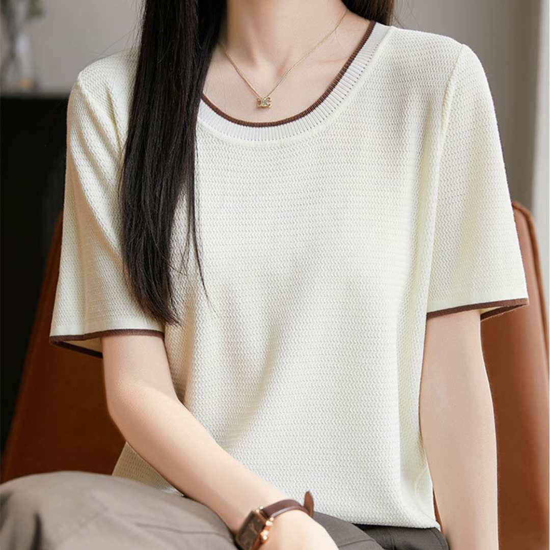 Marina Trim Soft Tencel T-Shirt