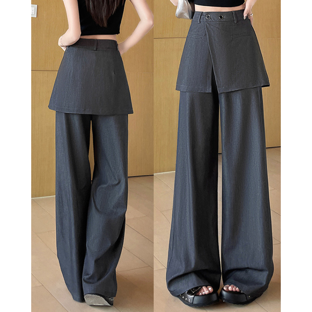 Lunel Layered Pleat Trousers