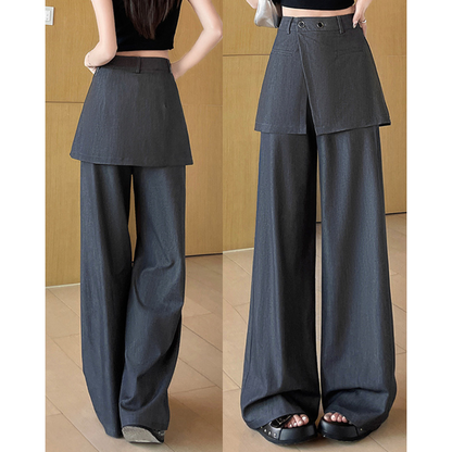 Lunel Layered Pleat Trousers