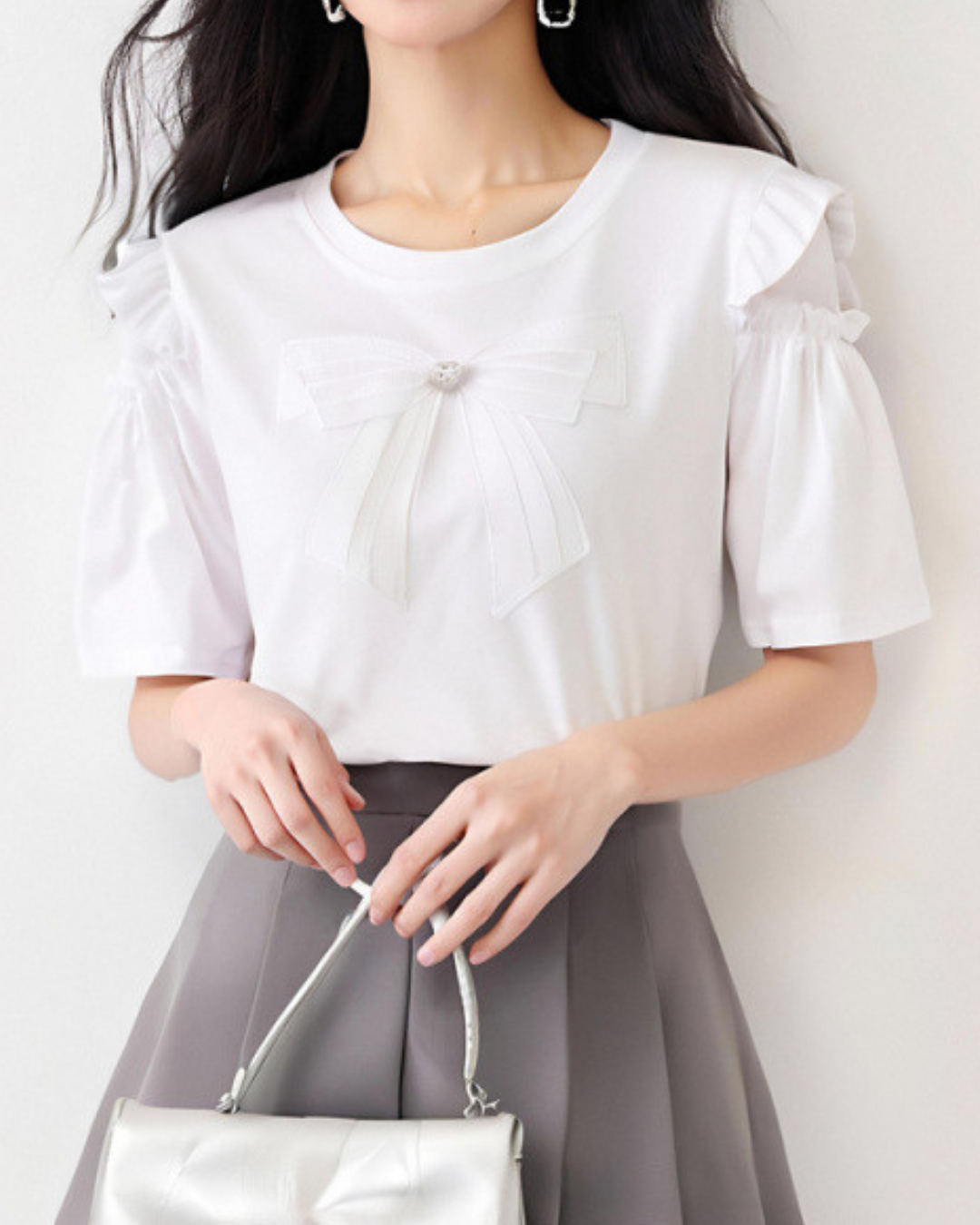 Clara Ribbon Puff T-Shirt