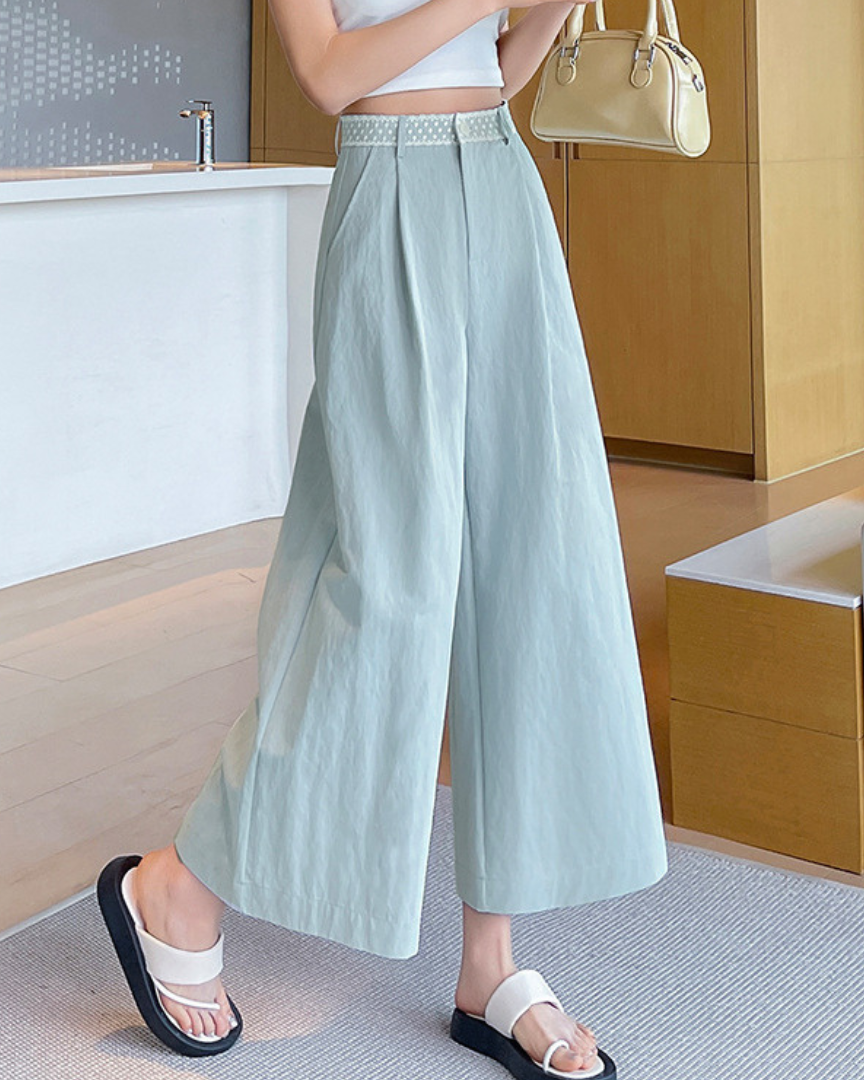 Isla Airy Wide Crop Pants