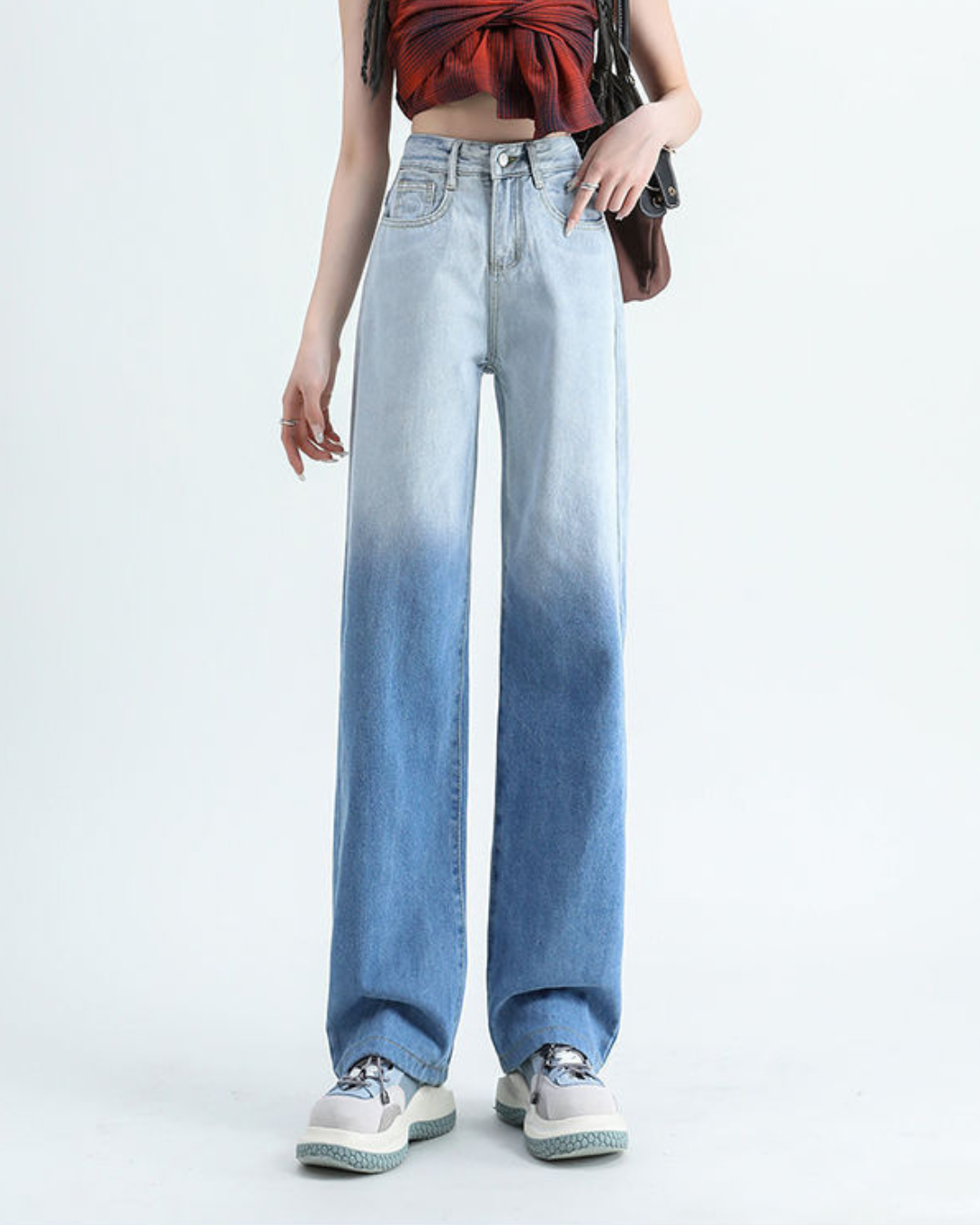 Arden Fade Wide Denim Pants