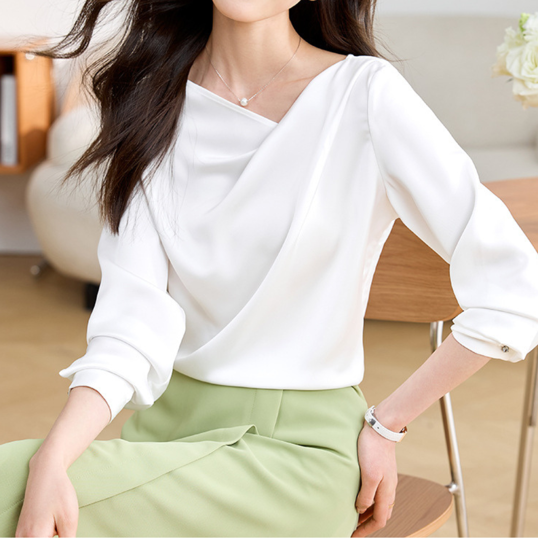Clara Drape Calm Blouse