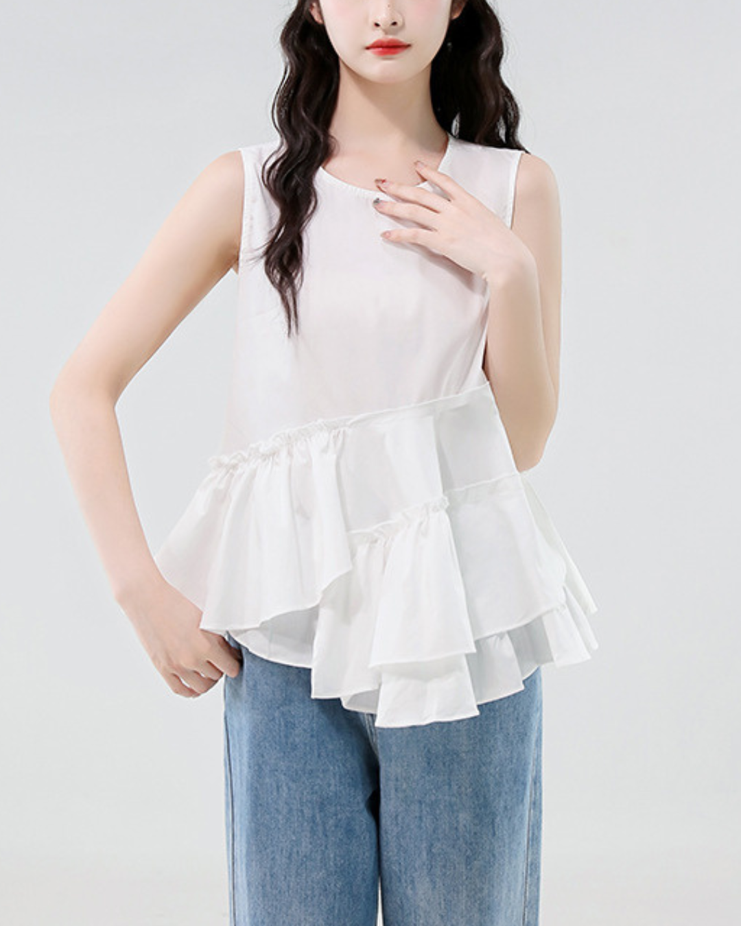 Alina Soft Curve Cotton Shirt
