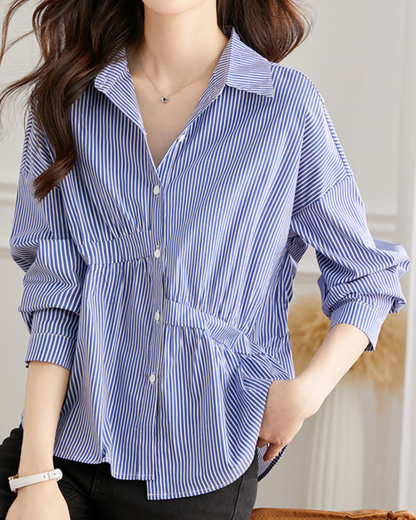 Elowen Calm Stripe Blouse