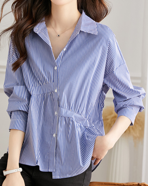 Elowen Calm Stripe Blouse
