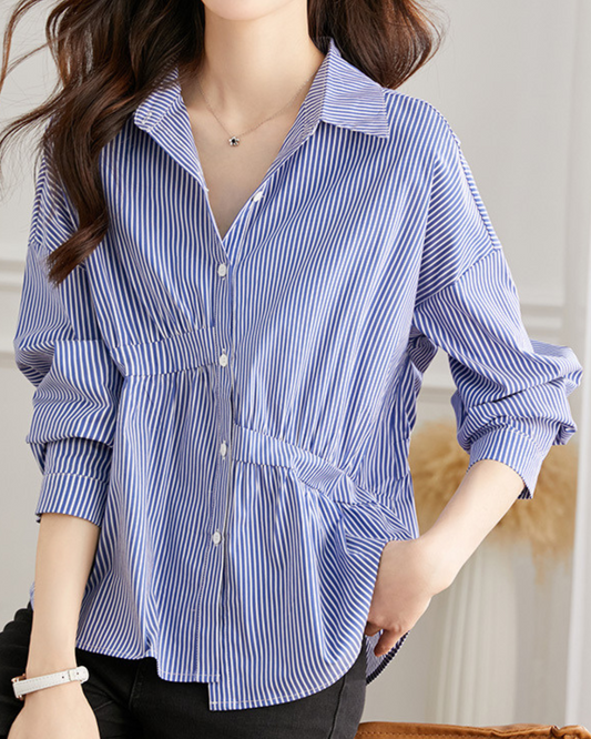 Elowen Calm Stripe Blouse