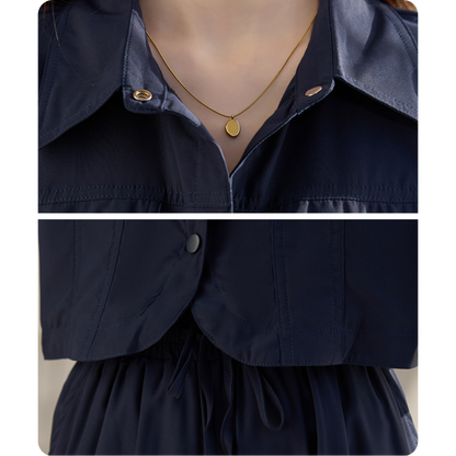 Solene Ease Pocket Shirt Set
