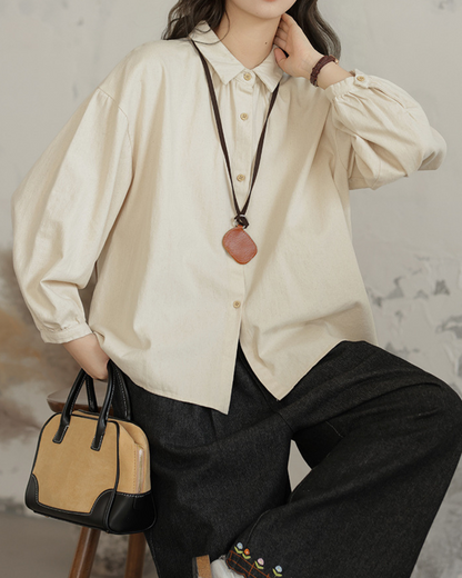 Elora Soft Drop Shoulder Shirt