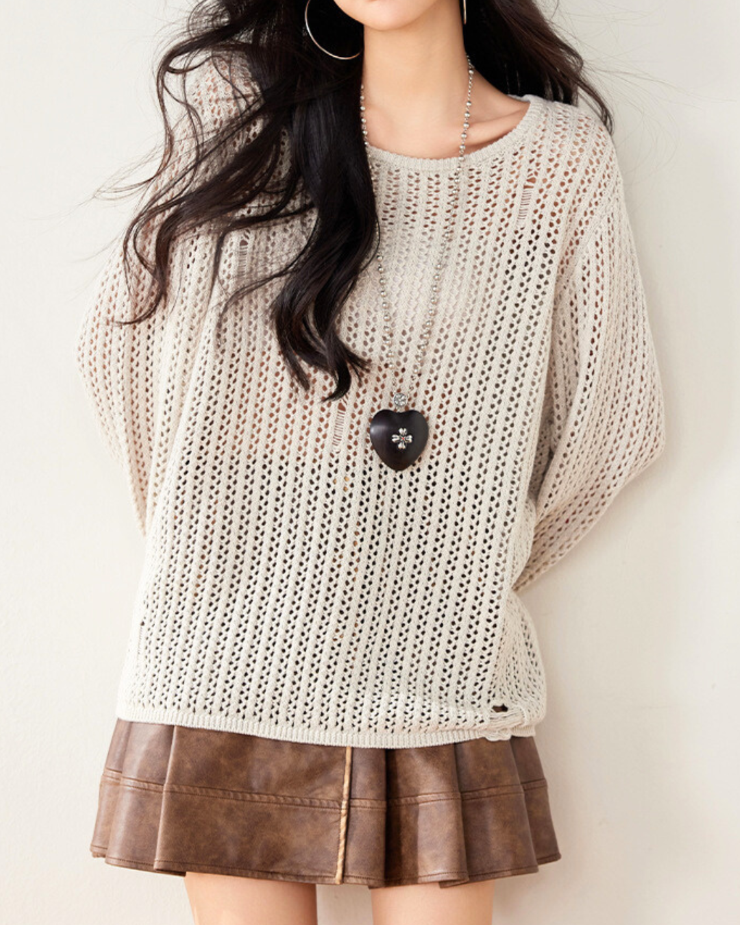 Miela Airy Net Knit