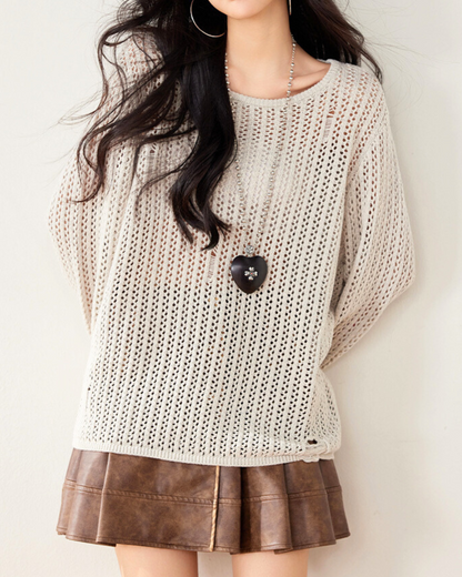 Miela Airy Net Knit