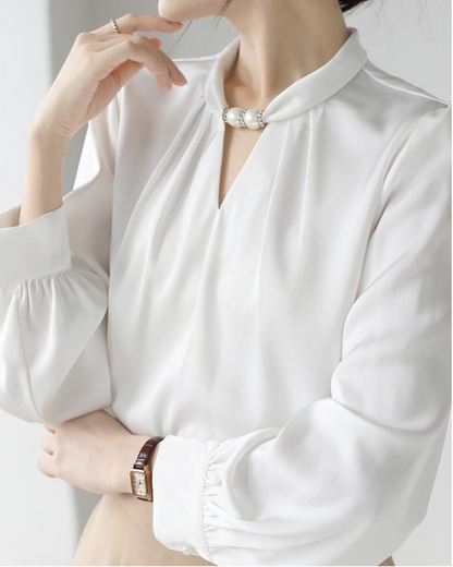 Lila Drift Long Sleeve Light Blouse