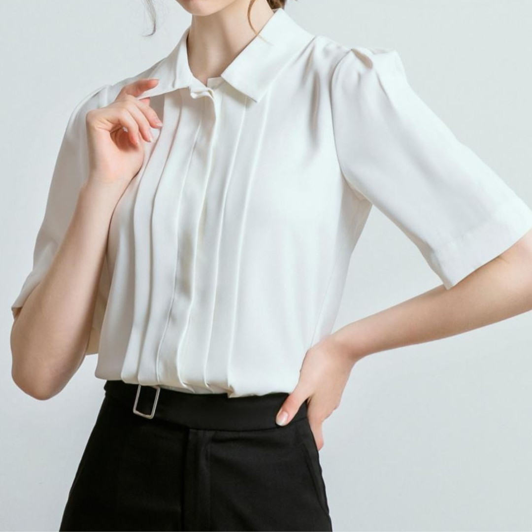 Lina Pleat Line Shirt