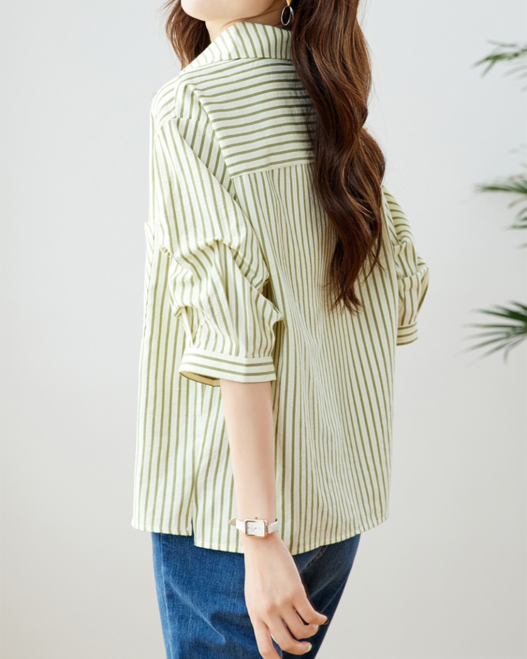 Sienna Stripe Pocket Shirt