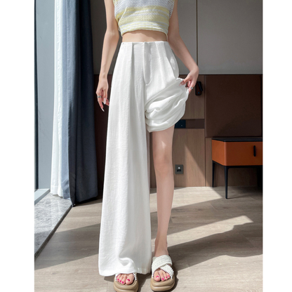 Alba Tie Wide Flax Pants