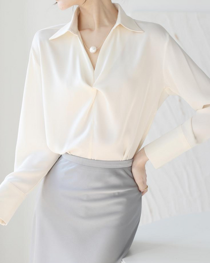 Elise Flow Light Drape Blouse