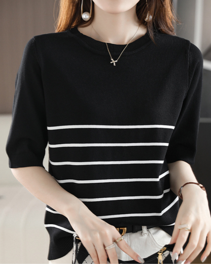 Marina Line Calm Knit Top