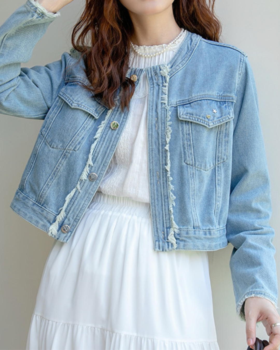 Isla Soft Edge Denim Jacket