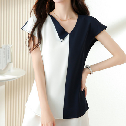 Elodie Split Panel T-Shirt