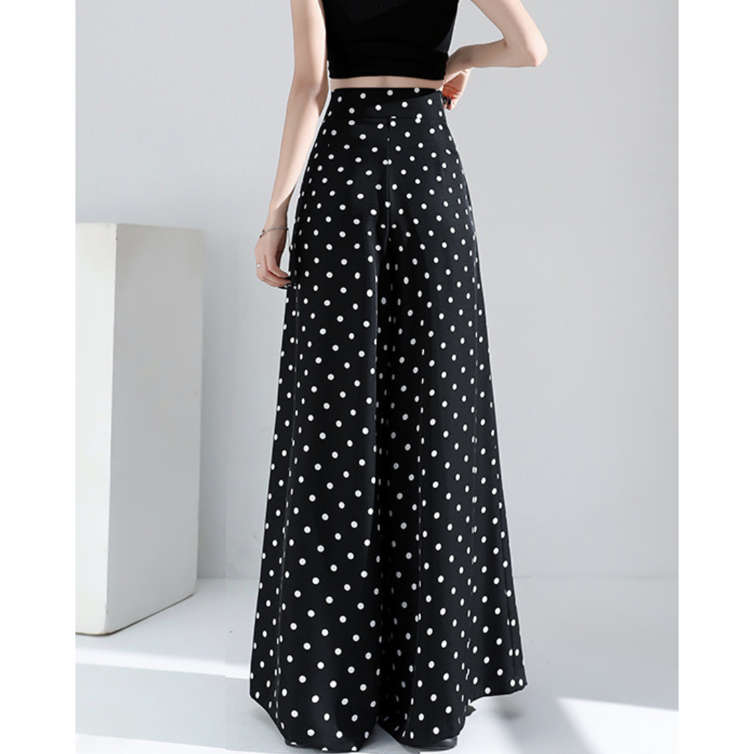 Lumi Dot Sway Pleat Pants