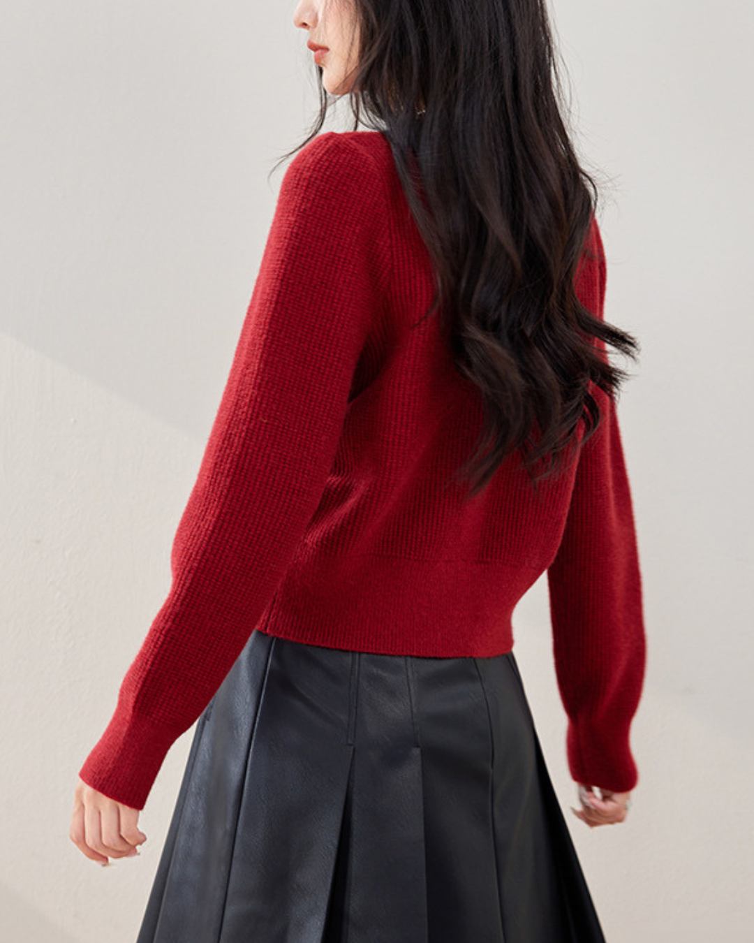 Elva Ribbon Knit Cardigan
