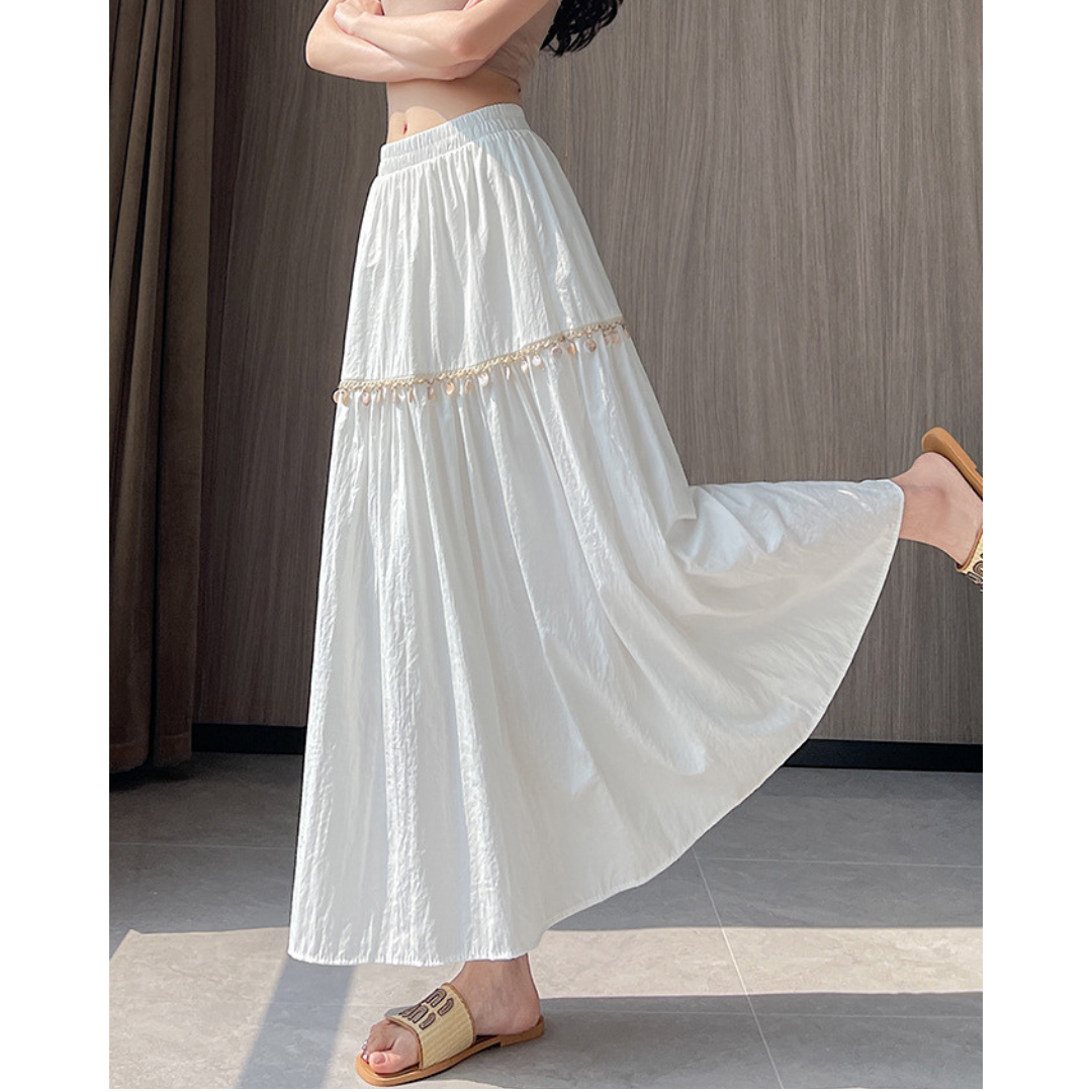Solena Shell Trim Skirt