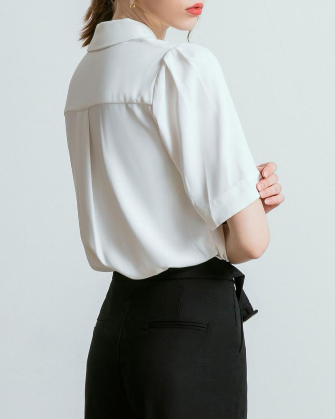 Lina Pleat Line Shirt