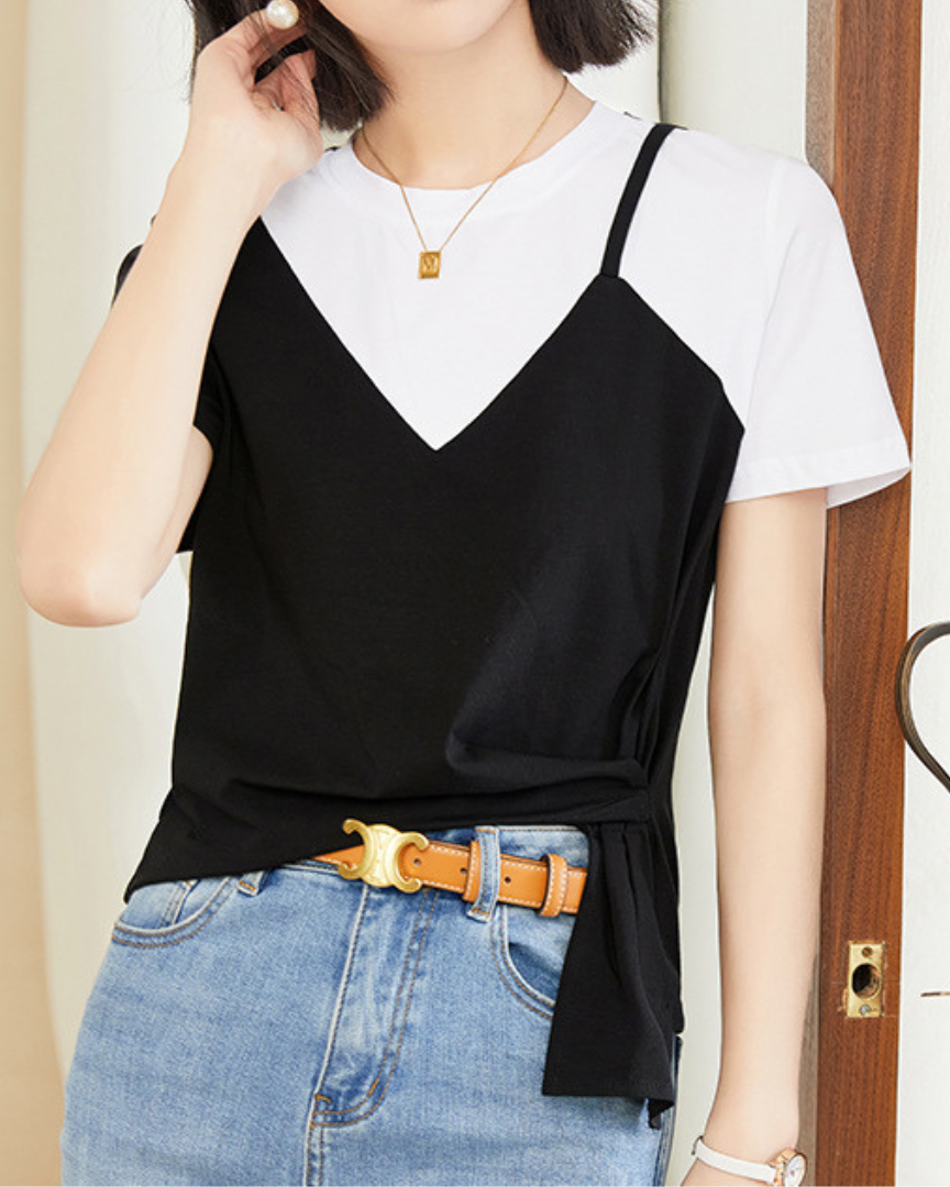 Lina Layered Camisole T-Shirt