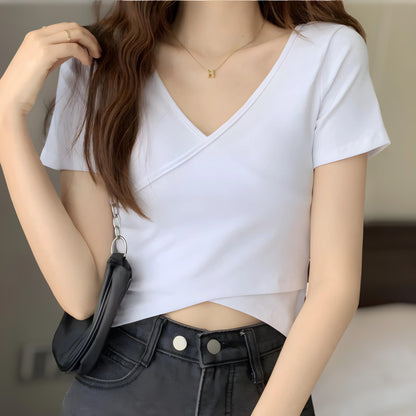Elara Cross Curve T-Shirt