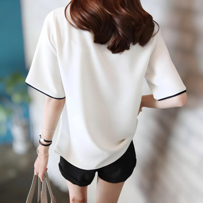 Nora Trim Soft Drape T-Shirt