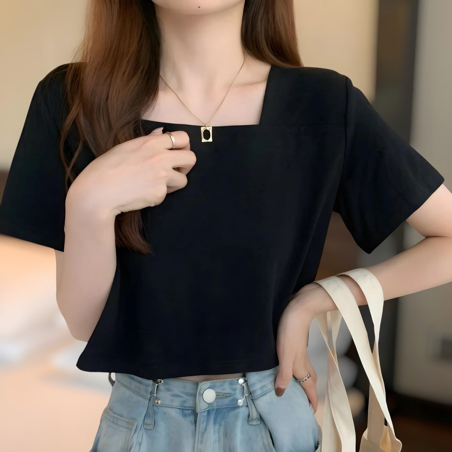 Dovie Ease Square T-Shirt