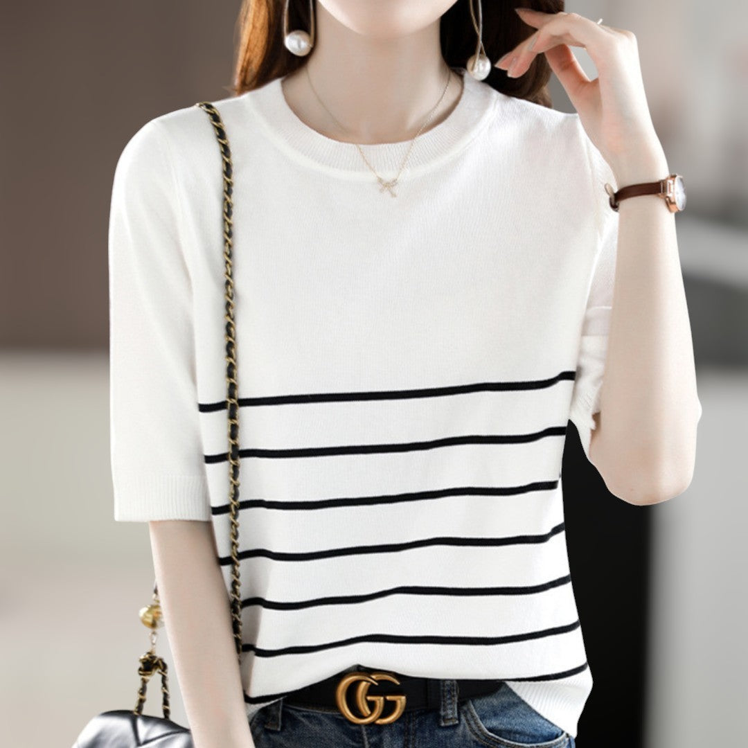 Marina Line Calm Knit Top