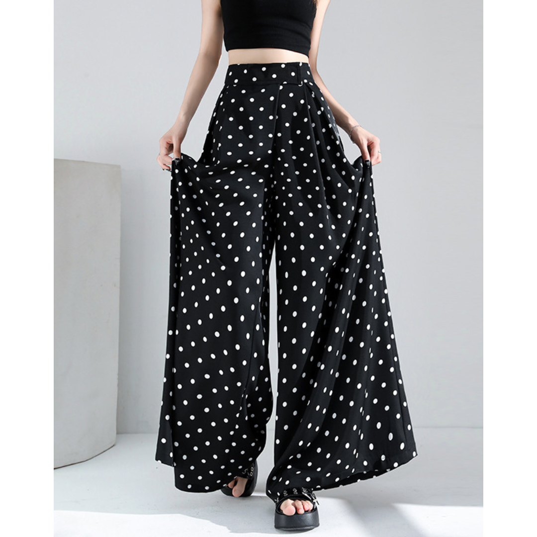 Lumi Dot Sway Pleat Pants