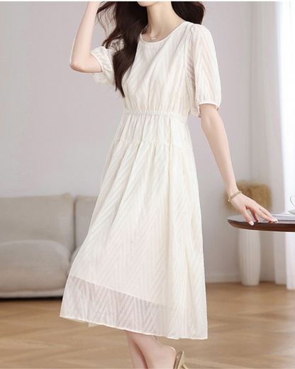 Liana Soft Texture Midi Dress