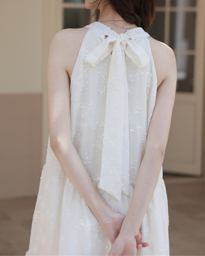 Noelle Bloom Tie-Back Dress