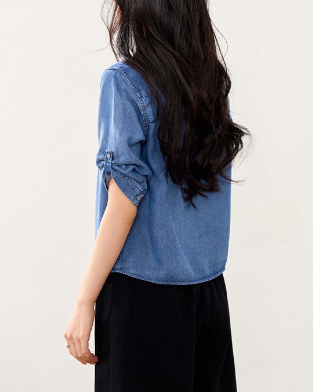 Marlowe Soft Tie Denim Shirt