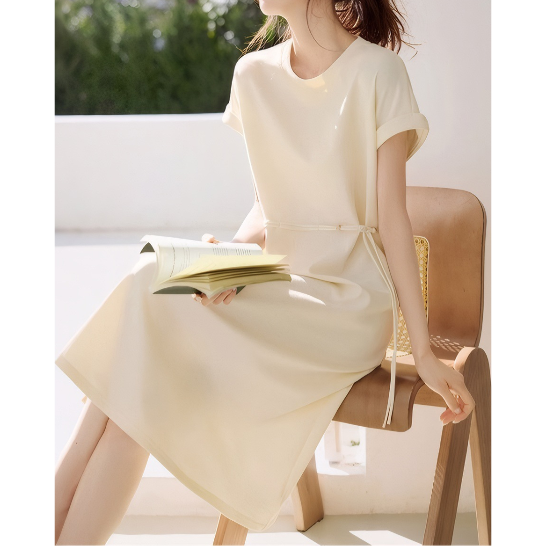 Ollie Drawstring Calm Dress