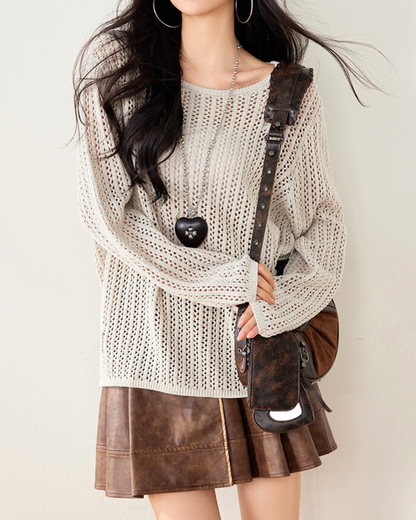 Miela Airy Net Knit