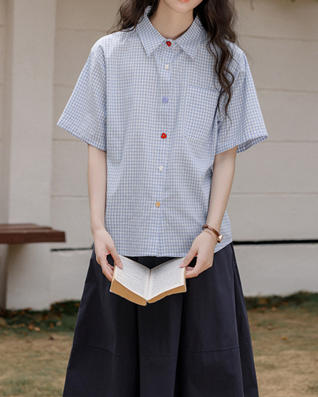 Elara Mood Gingham Shirt