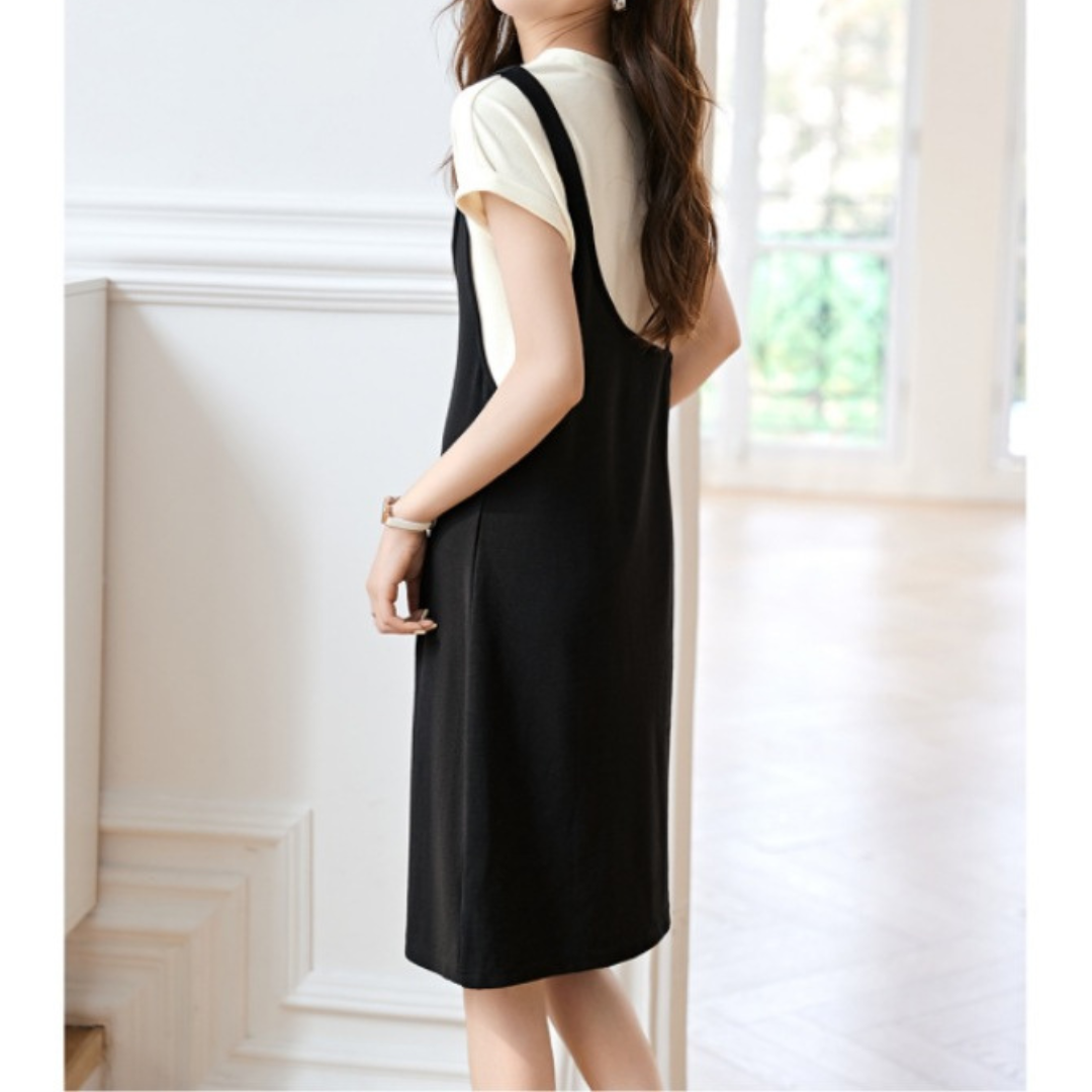 Lumi Soft Drape Midi Dress