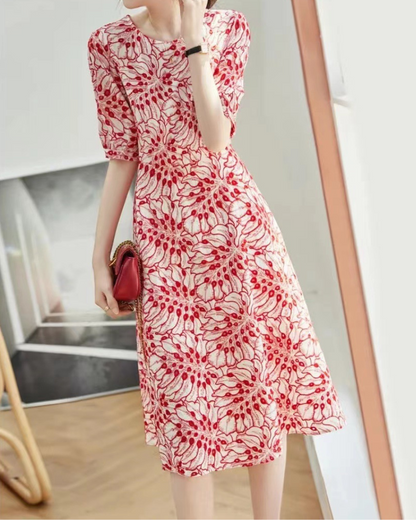 June Bloom Embroidered Dress