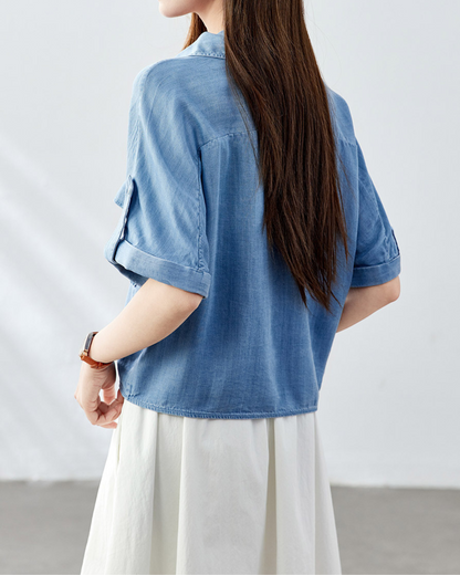 Livia Light Tie Shirt