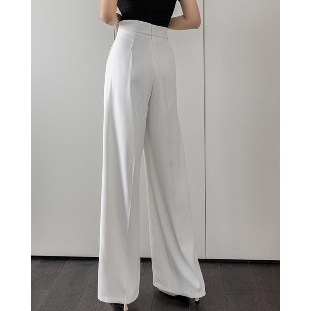 Lyra Gold Fold Trousers